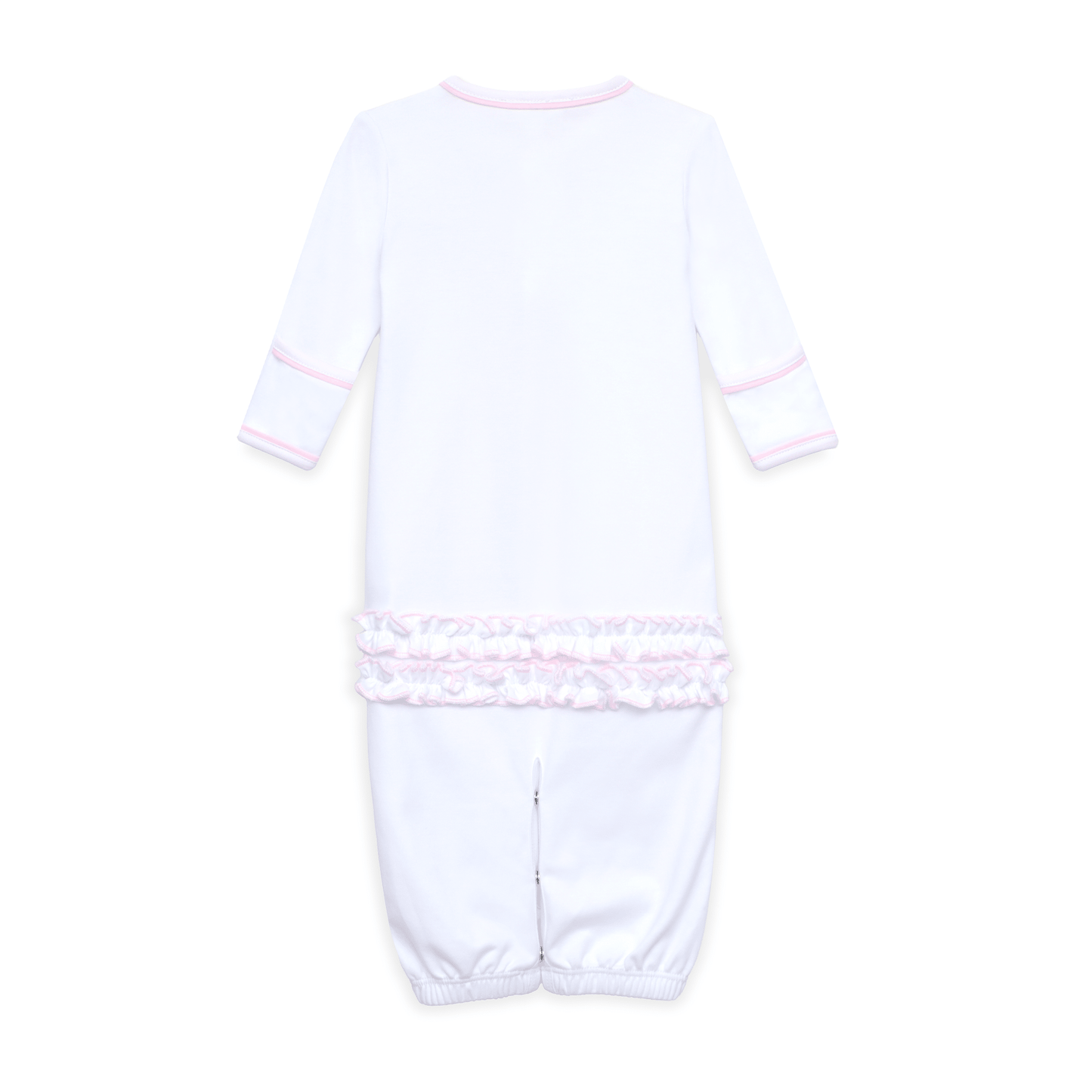 Little Golfer Ruffle Converter - Pink - Magnolia BabyConverter Gown