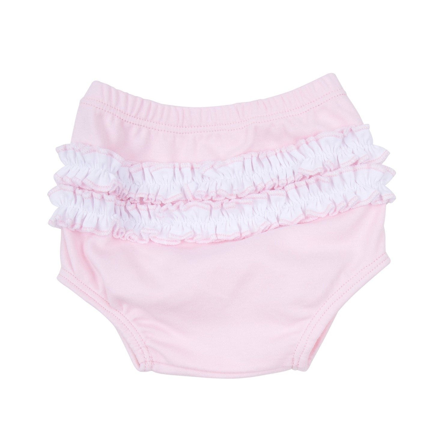 Little Golfer Ruffle Diaper Cover Set - Pink - Magnolia BabyDiaper Cover