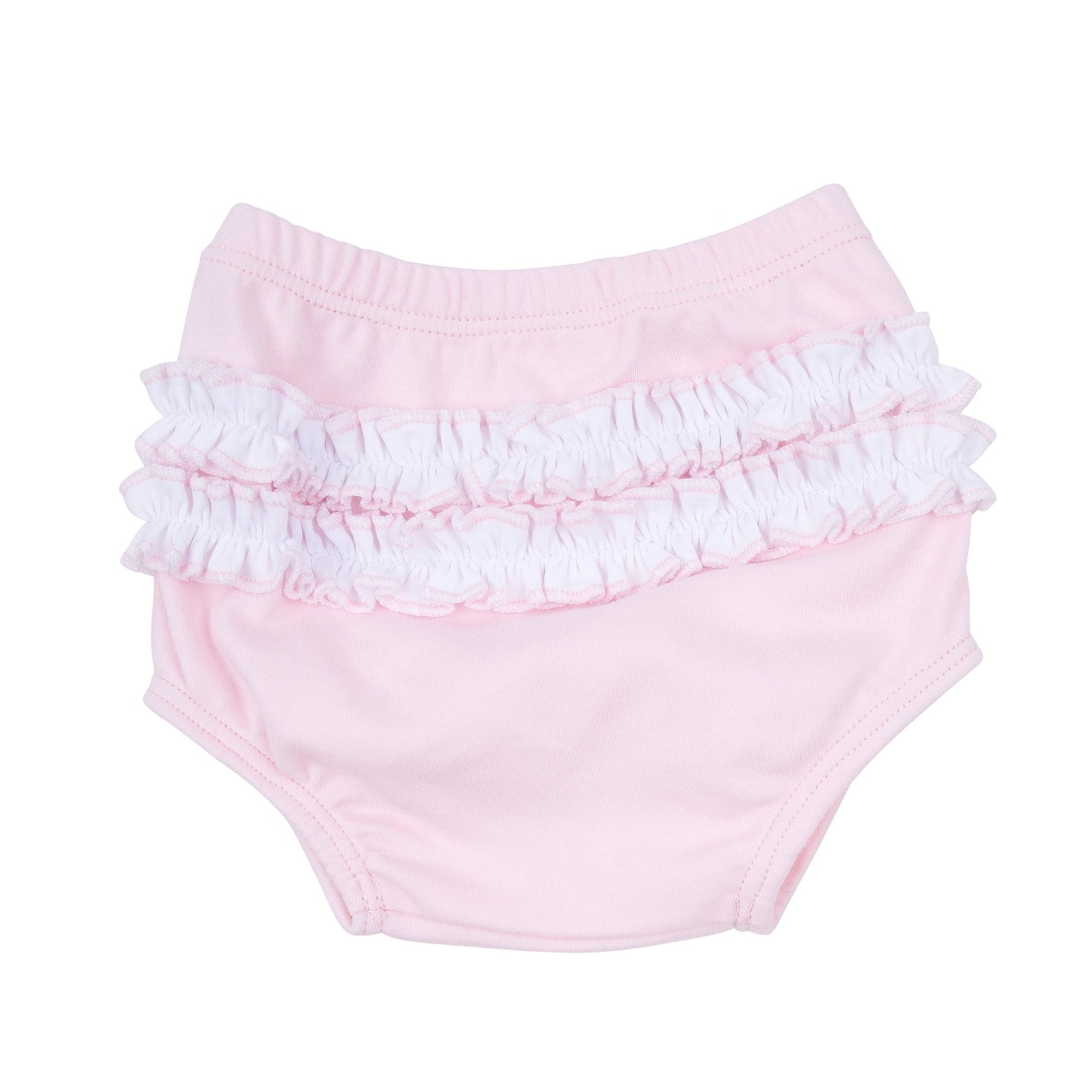 Little Golfer Ruffle Diaper Cover Set - Pink - Magnolia BabyDiaper Cover