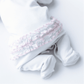 Little Golfer Ruffle Footie - Pink - Magnolia BabyFootie