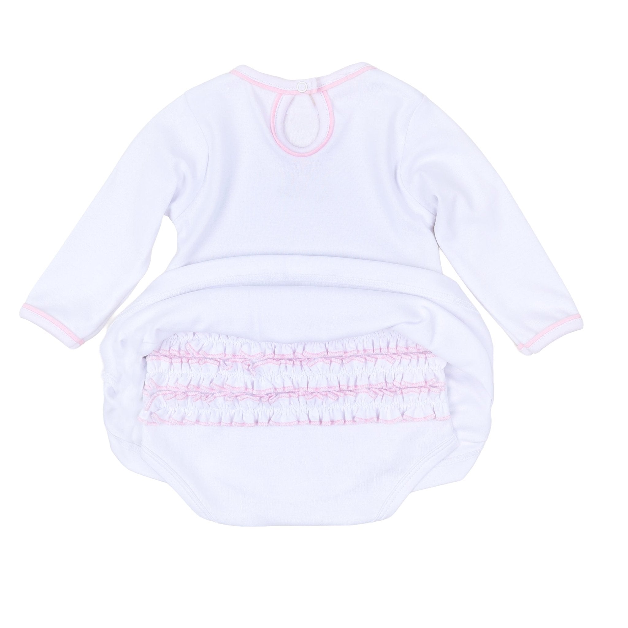 Little Golfer Ruffle Skirted Bodysuit - Pink - Magnolia BabyBodysuit