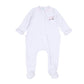 Little Golfer Ruffle Zip Footie - Pink - Magnolia BabyFootie