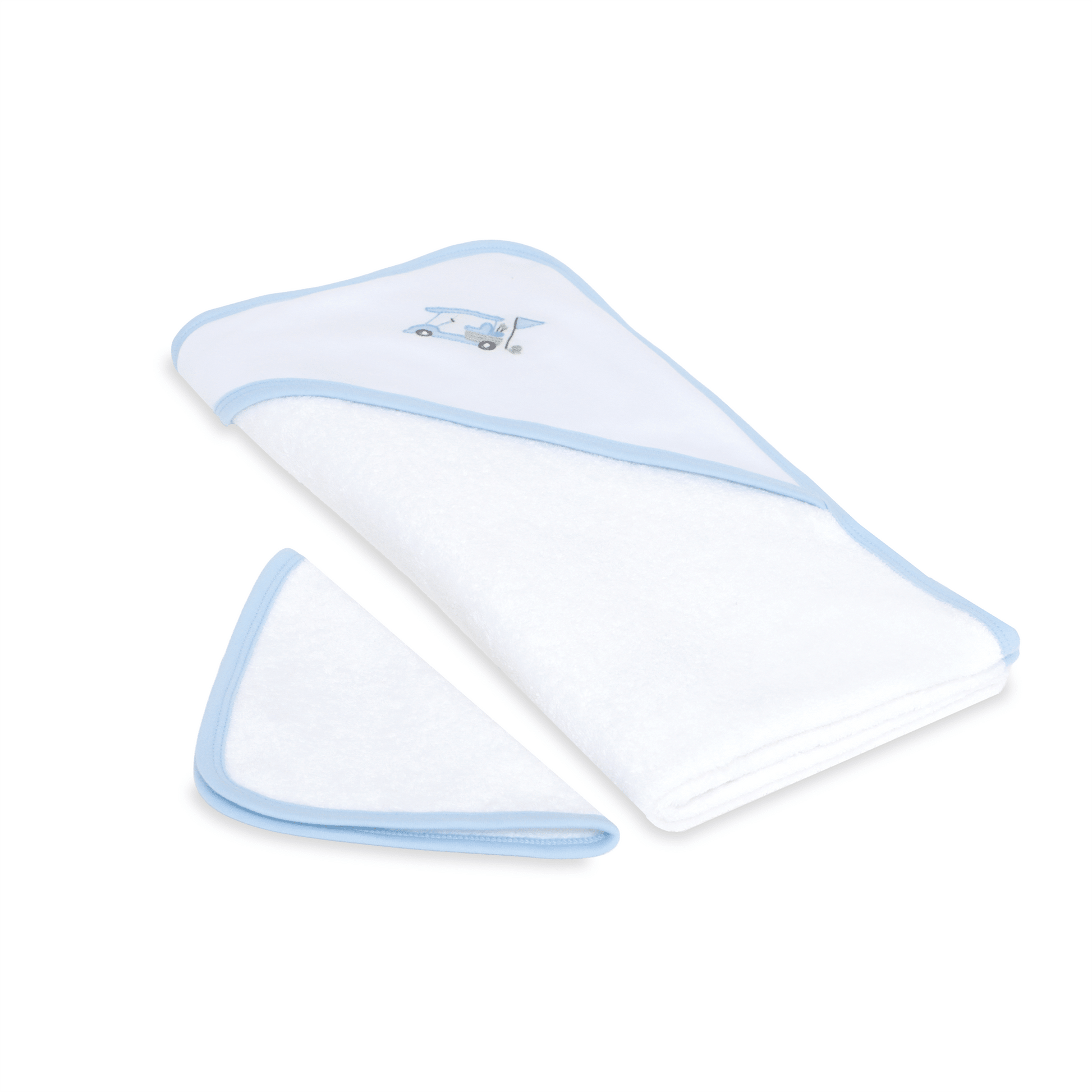 Little Golfer Towel Set - Light Blue - Magnolia BabyTowel Set