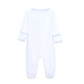 Little Golfer Zip Footie - Light Blue - Magnolia BabyFootie