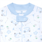 Little Golfer Zip Pajamas - Light Blue - Magnolia BabyZipper Pajamas