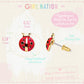 Little Ladybug Pierced Earrings - Magnolia BabyEarrings