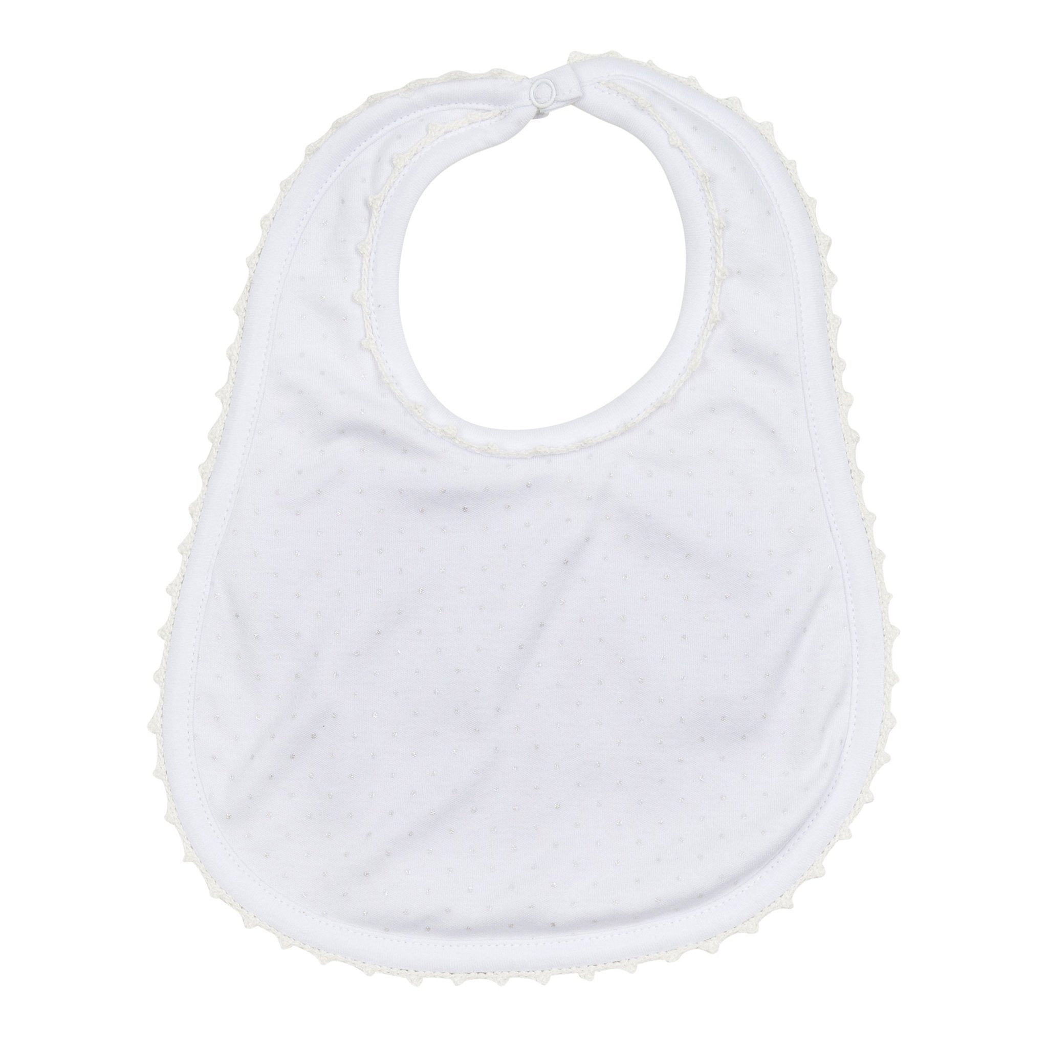 Little Love Bib - White - Magnolia BabyBib