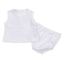  Little Love Diaper Cover Set - White - Magnolia BabyDiaper Cover