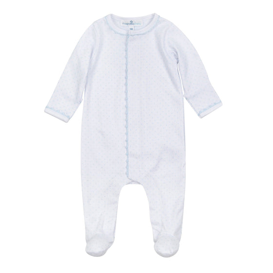 Little Love Footie - Light Blue - Magnolia BabyFootie