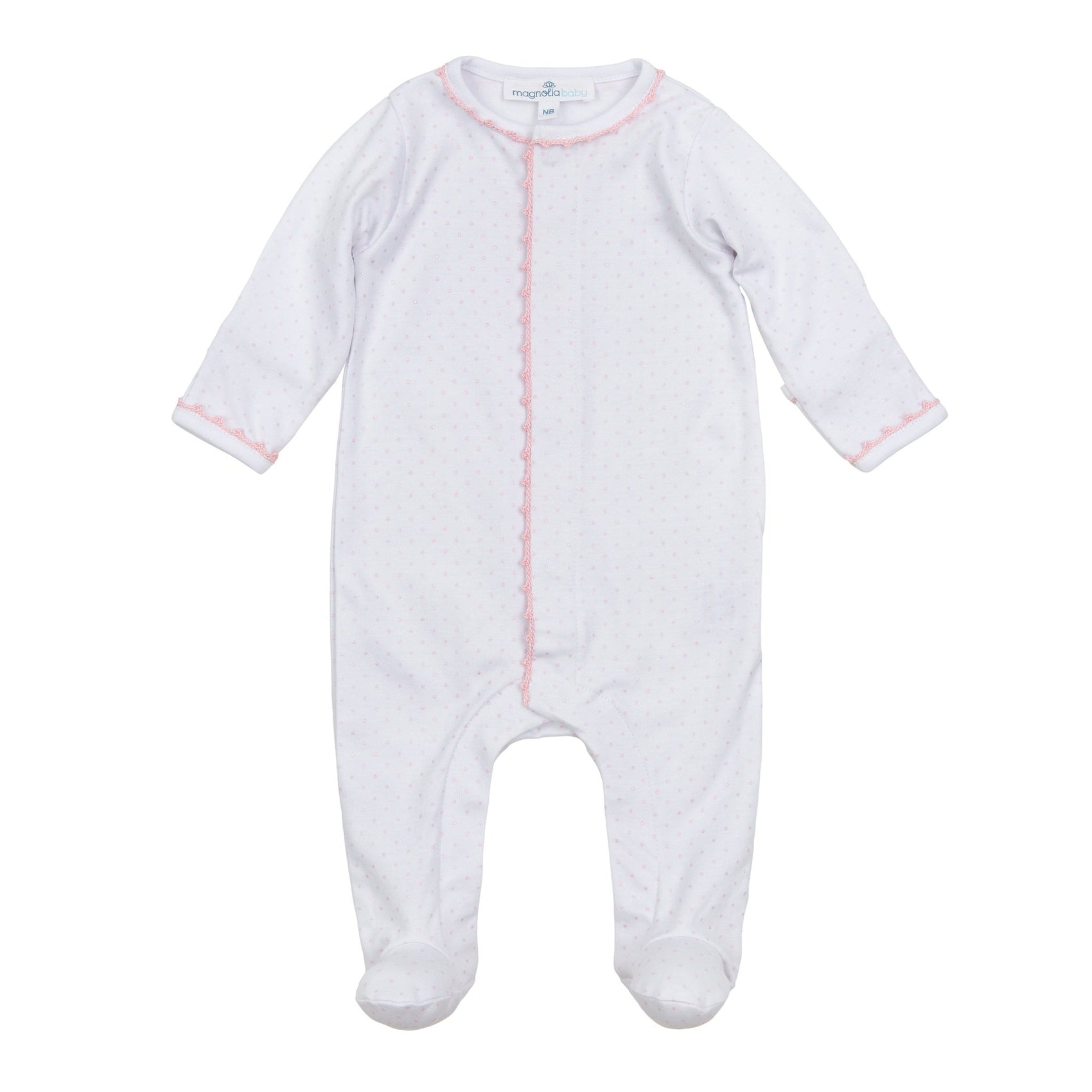 Little Love Footie - Pink - Magnolia BabyFootie