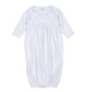 Little Love Gathered Gown - Light Blue - Magnolia BabyGown