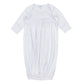 Little Love Gathered Gown - White - Magnolia BabyGown