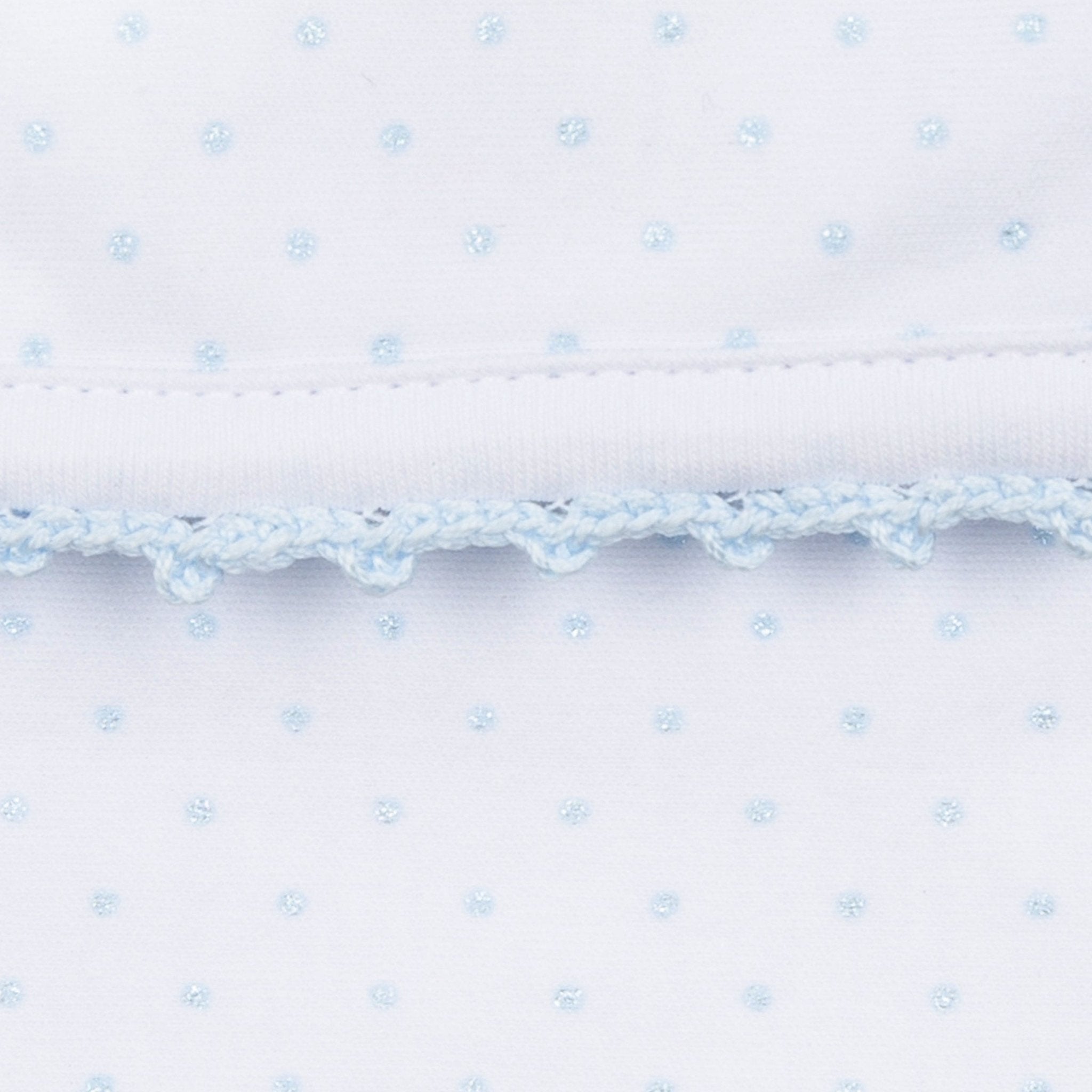 Little Love Receiving Blanket - Light Blue - Magnolia BabyReceiving Blanket