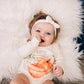 Little Pumpkin Short Sleeve Onesie - Magnolia BabyBodysuit
