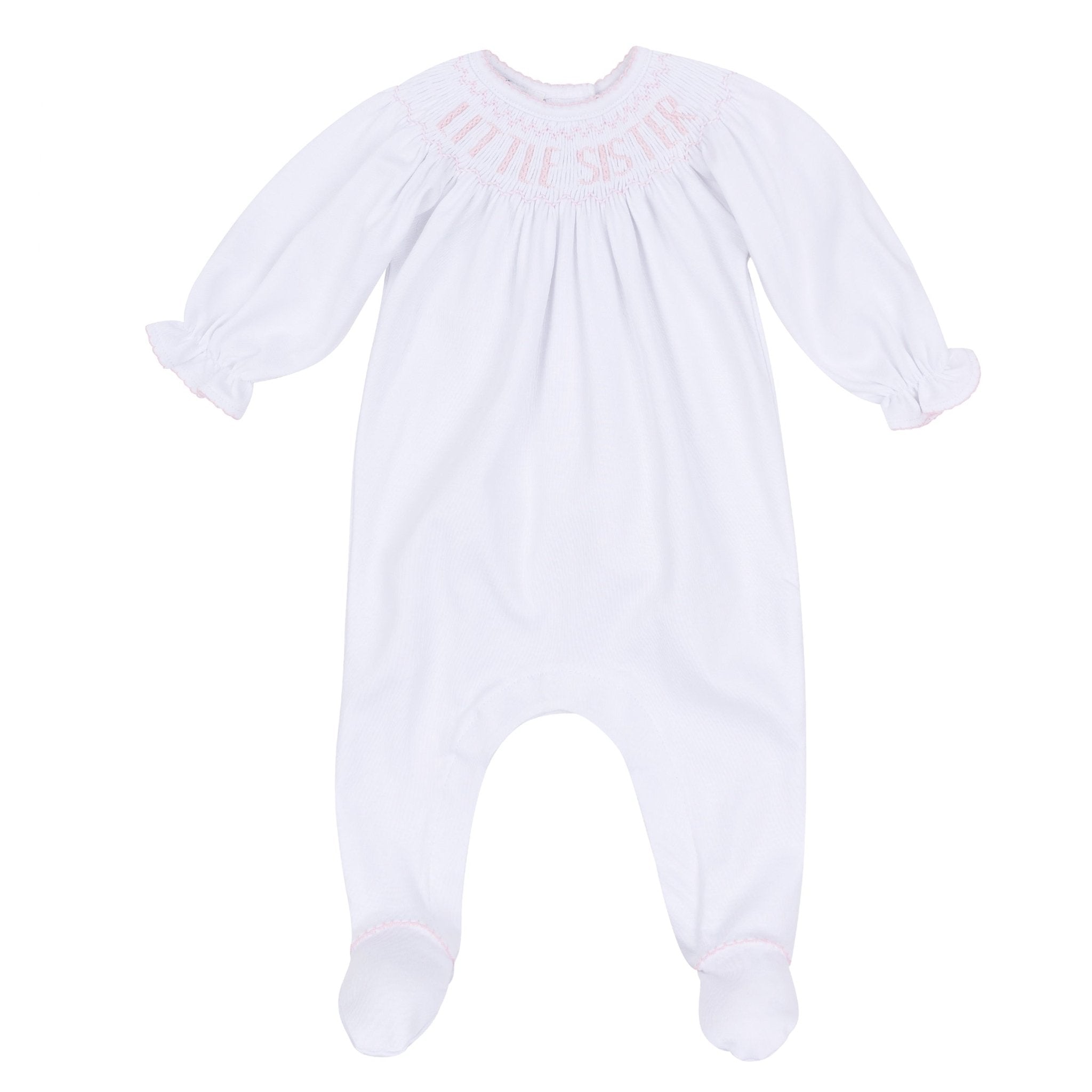 Little Sister Bishop Footie - Magnolia BabyFootie