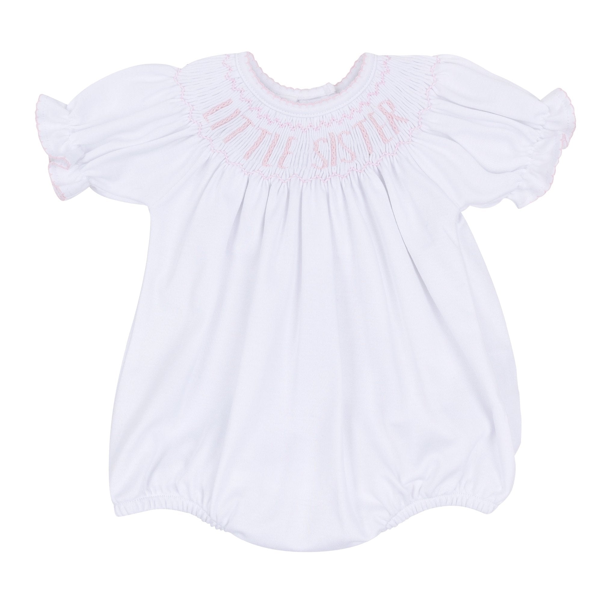 Little Sister Bishop Short Sleeve Bubble - Magnolia BabyBubble