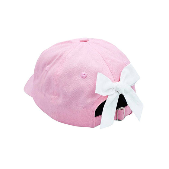 Little Sister Bow Baseball Hat - Magnolia BabyHat