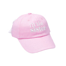  Little Sister Bow Baseball Hat - Magnolia BabyHat