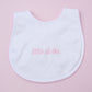 Little Sister Embroidered Bib - Magnolia Baby Bib