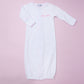 Little Sister Embroidered Converter - Magnolia Baby Converter Gown