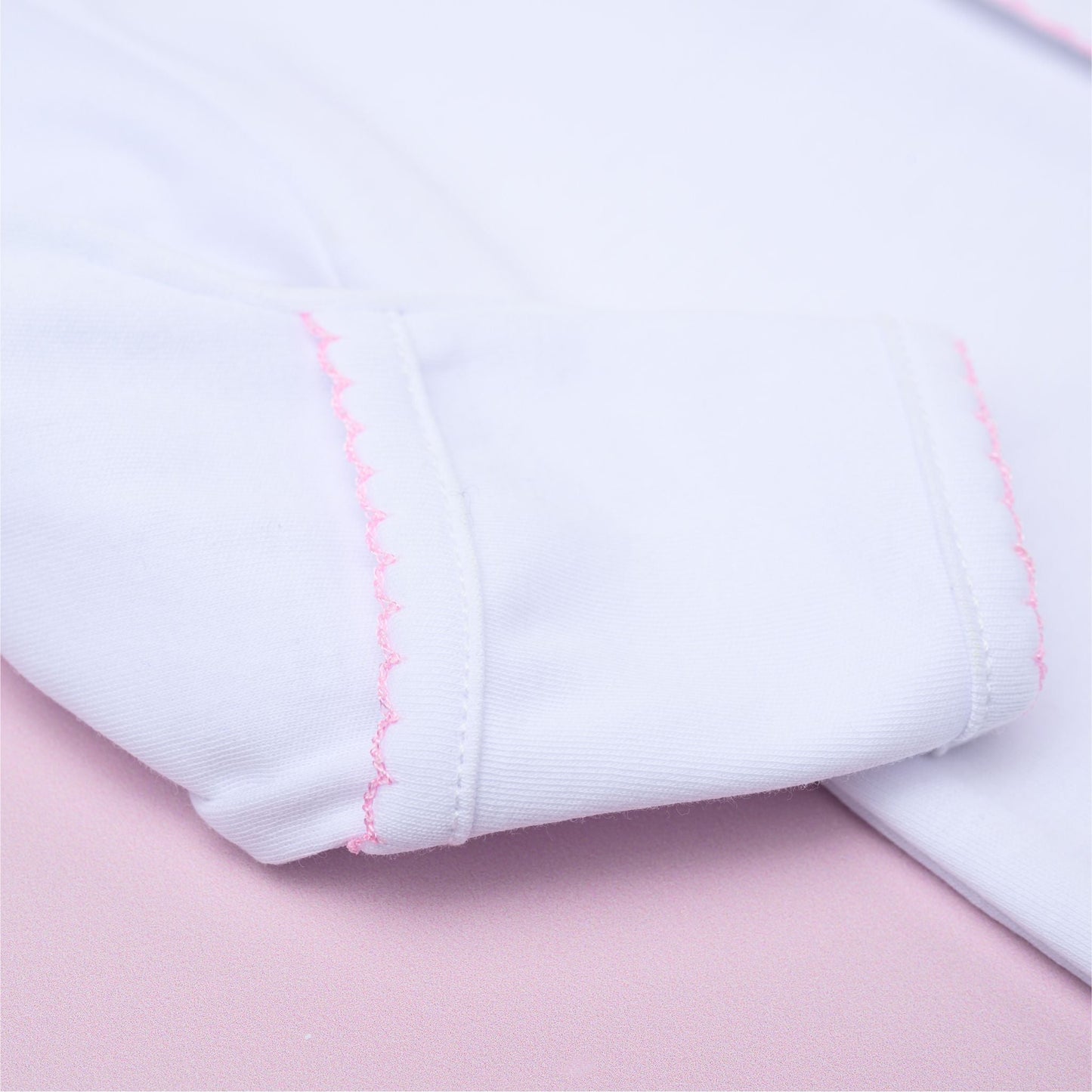 Little Sister Embroidered Footie - Magnolia Baby Footie