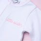 Little Sister Embroidered Footie - Magnolia Baby Footie