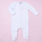 Little Sister Embroidered Footie - Magnolia Baby Footie