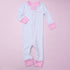 Little Sister Embroidered Zip Pajamas - Magnolia Baby Zipper Pajamas