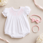 Little Sister Gift Set - Bishop Smocked Bubble - Magnolia BabyBubble Gift Set