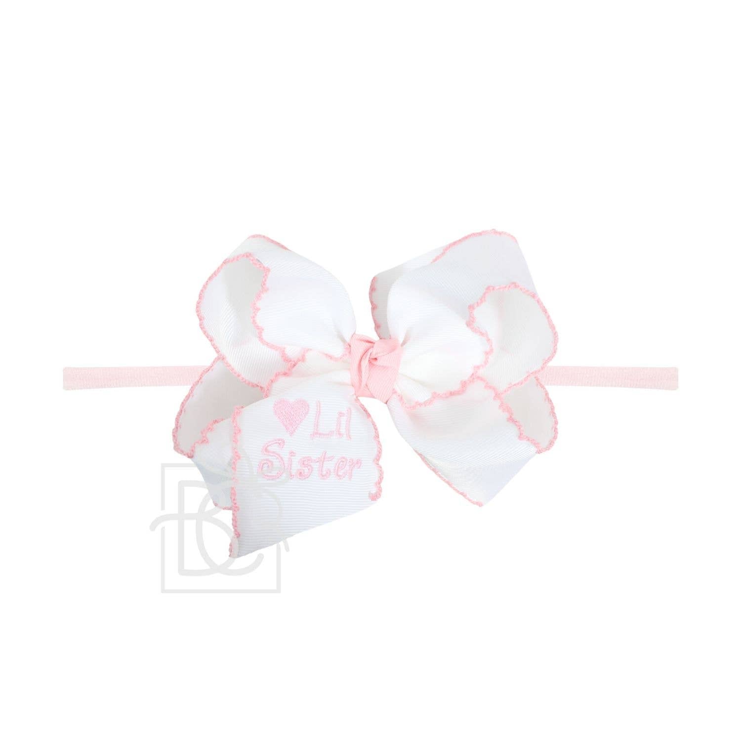 Little Sister Headband - 4.5" Bow - Magnolia BabyHeadband