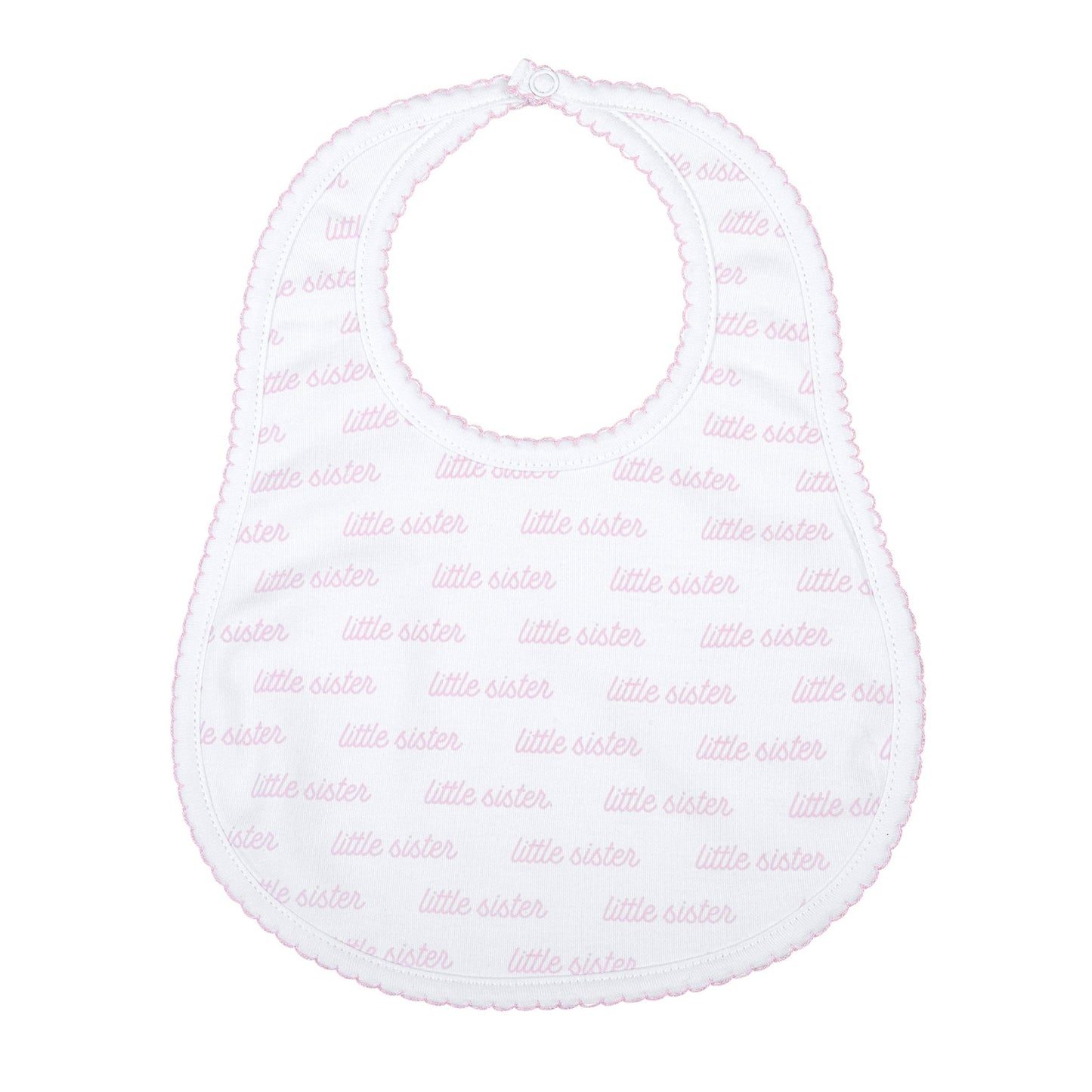 Little Sister Print Bib - Magnolia Baby Bib