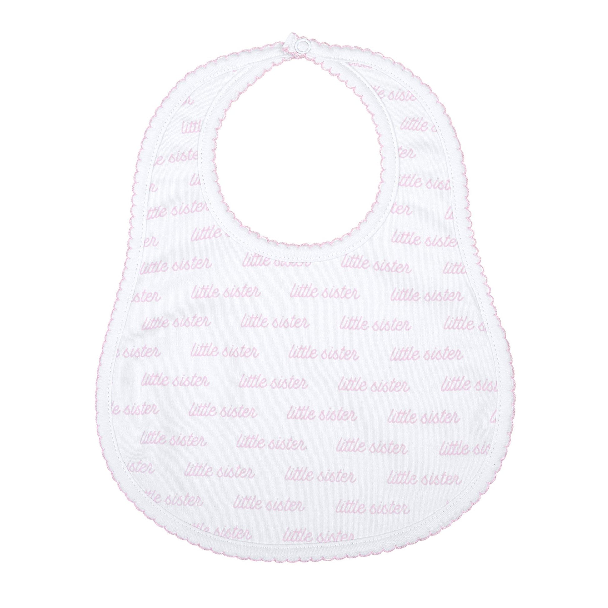 Little Sister Print Bib - Magnolia Baby Bib