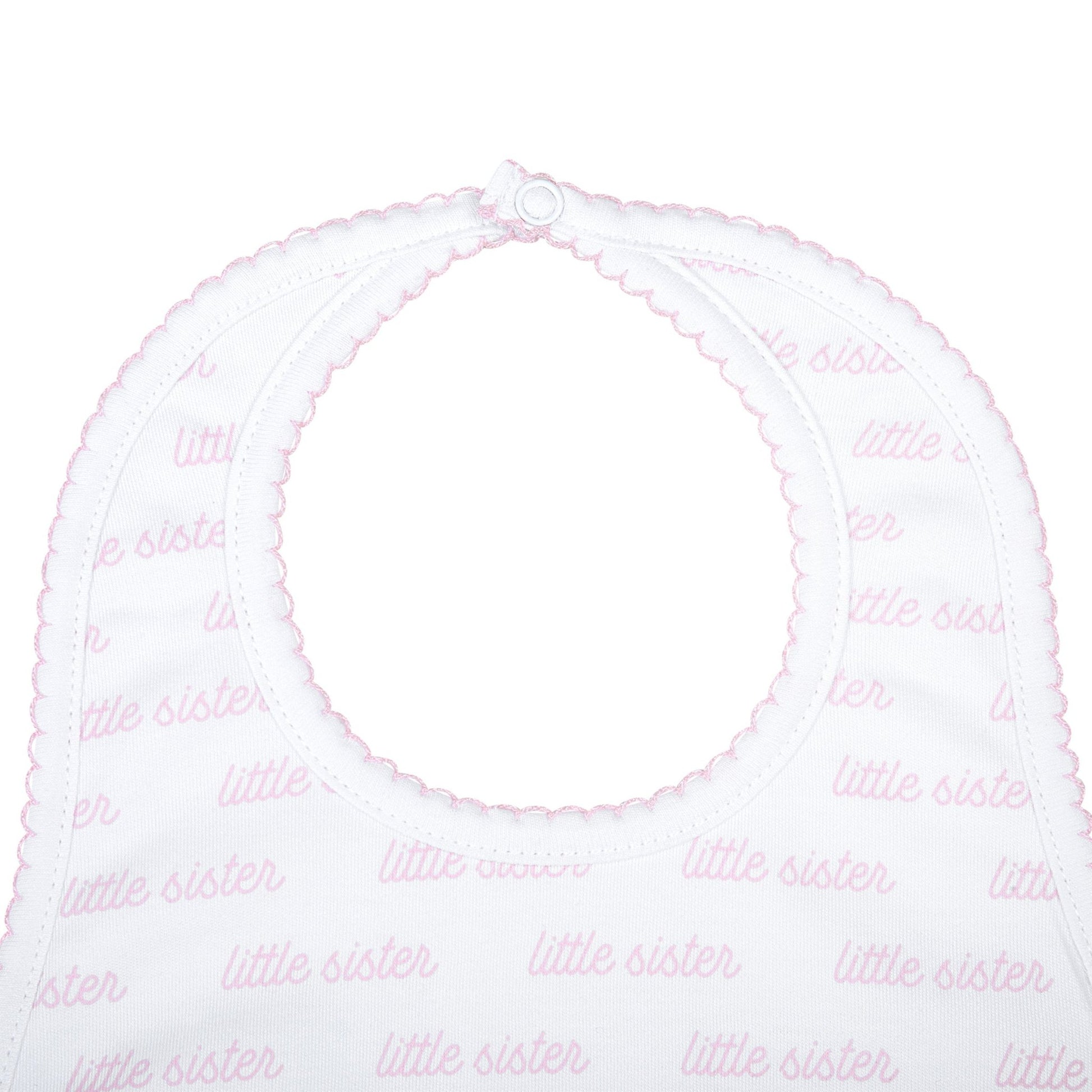 Little Sister Print Bib - Magnolia Baby Bib