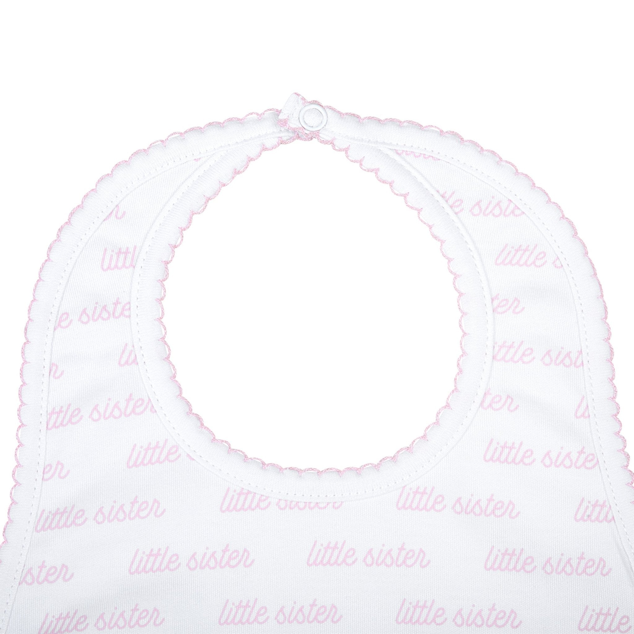 Little Sister Print Bib - Magnolia Baby Bib