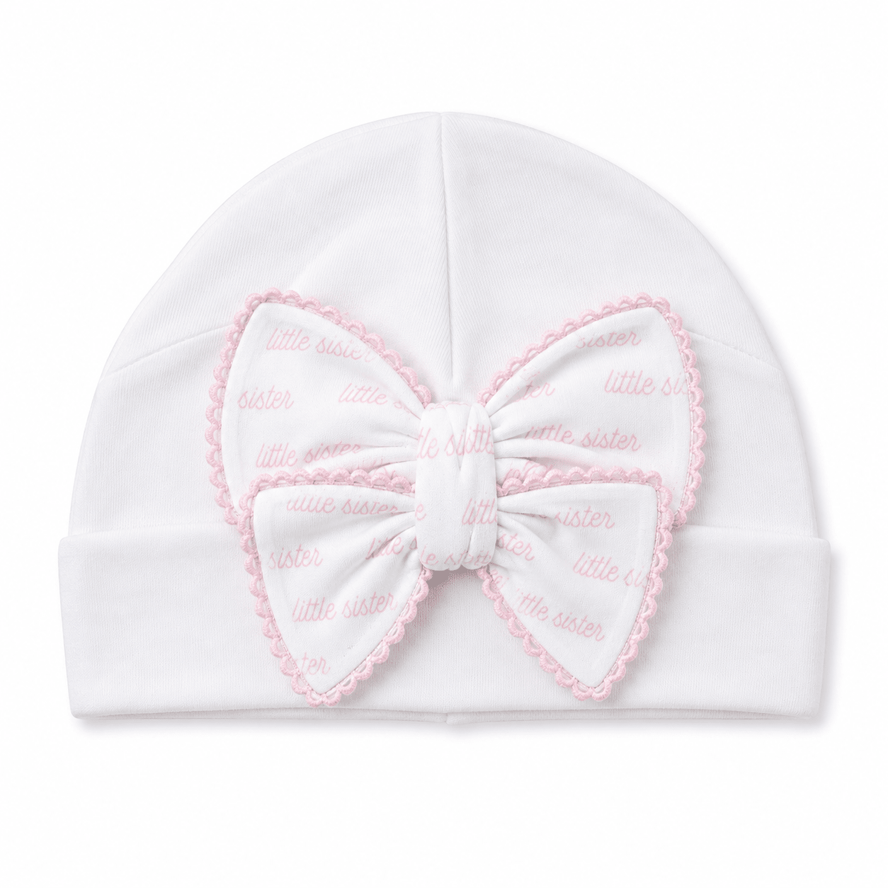 Magnolia Baby_Little Sister Print Bow Hat_1