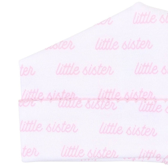 Little Sister Print Hat - Magnolia BabyHat