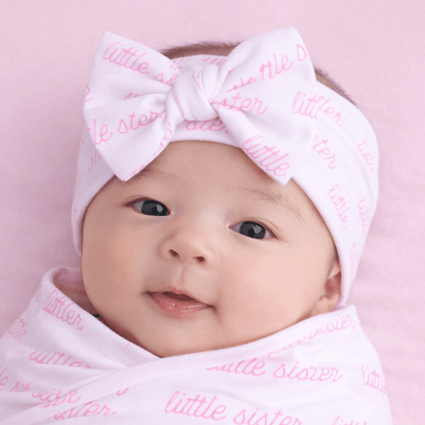 Magnolia Baby_Little Sister Print Headband_1