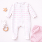 Little Sister Print Zip Footie - Magnolia BabyFootie