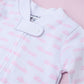 Little Sister Print Zip Footie - Magnolia Baby Footie