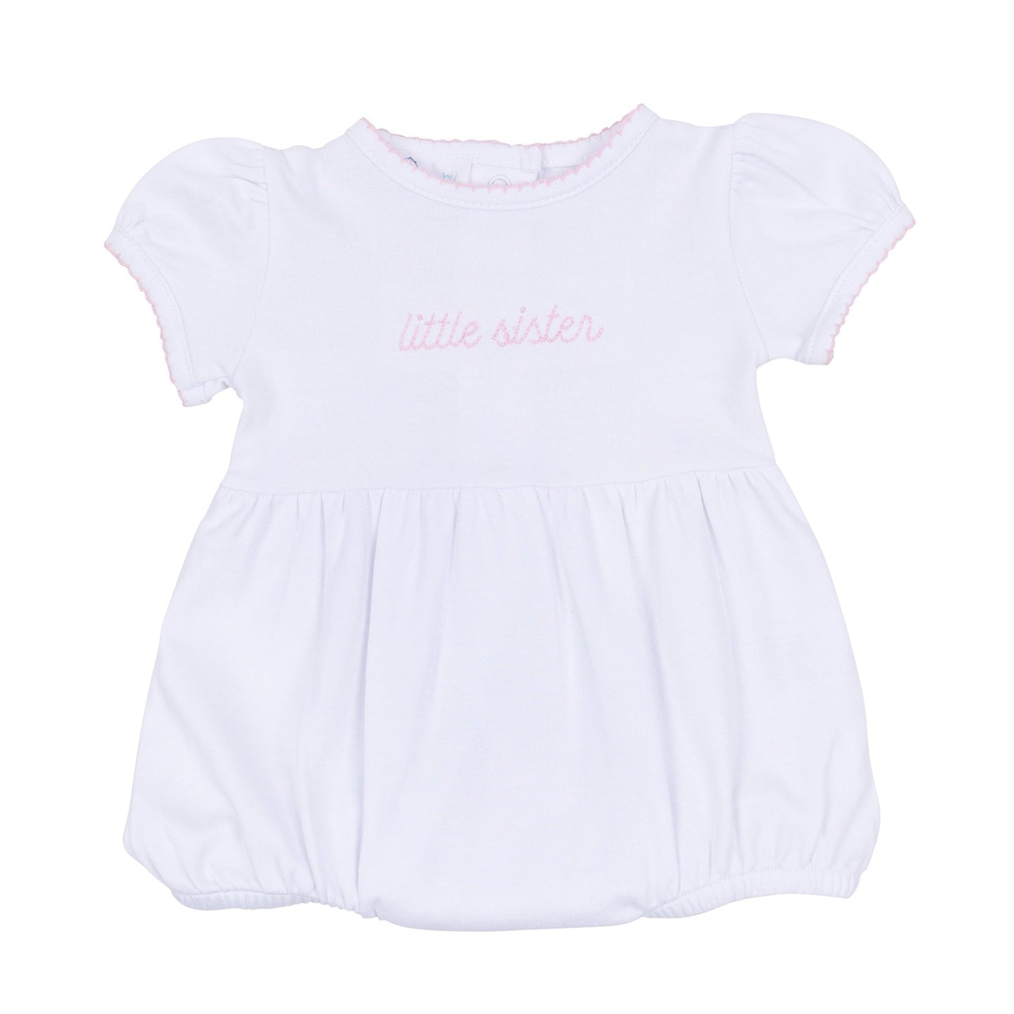 Little Sister Short Sleeve Bubble - Magnolia BabyBubble
