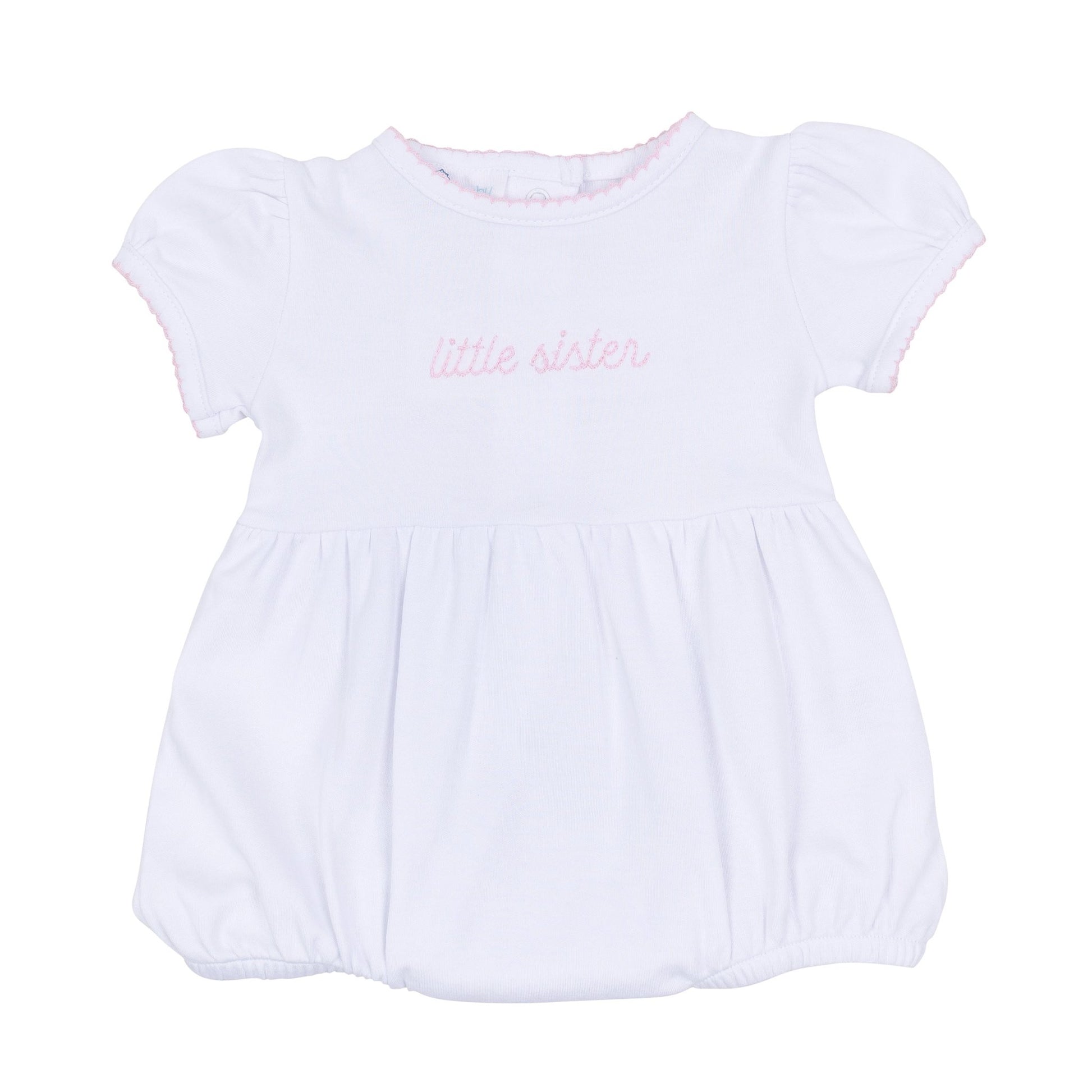Little Sister Short Sleeve Bubble - Magnolia BabyBubble