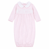 Little Sister Smocked Gathered Gown - Magnolia BabyGown