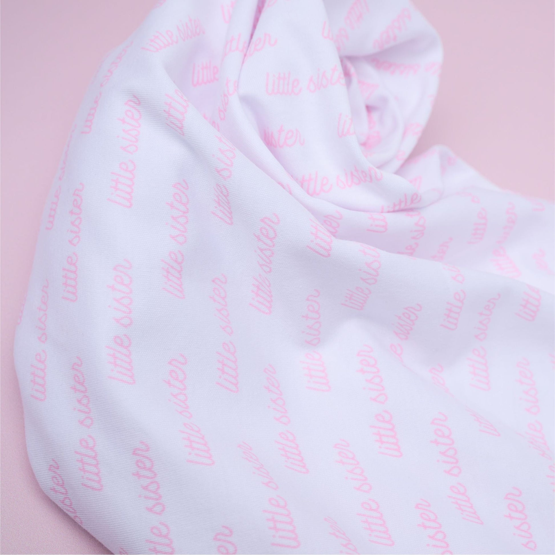 Little Sister Swaddle Blanket - Magnolia Baby Swaddle Blanket