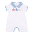 Little Skipper Applique Collared Short Playsuit - Magnolia BabyShort Playsuit