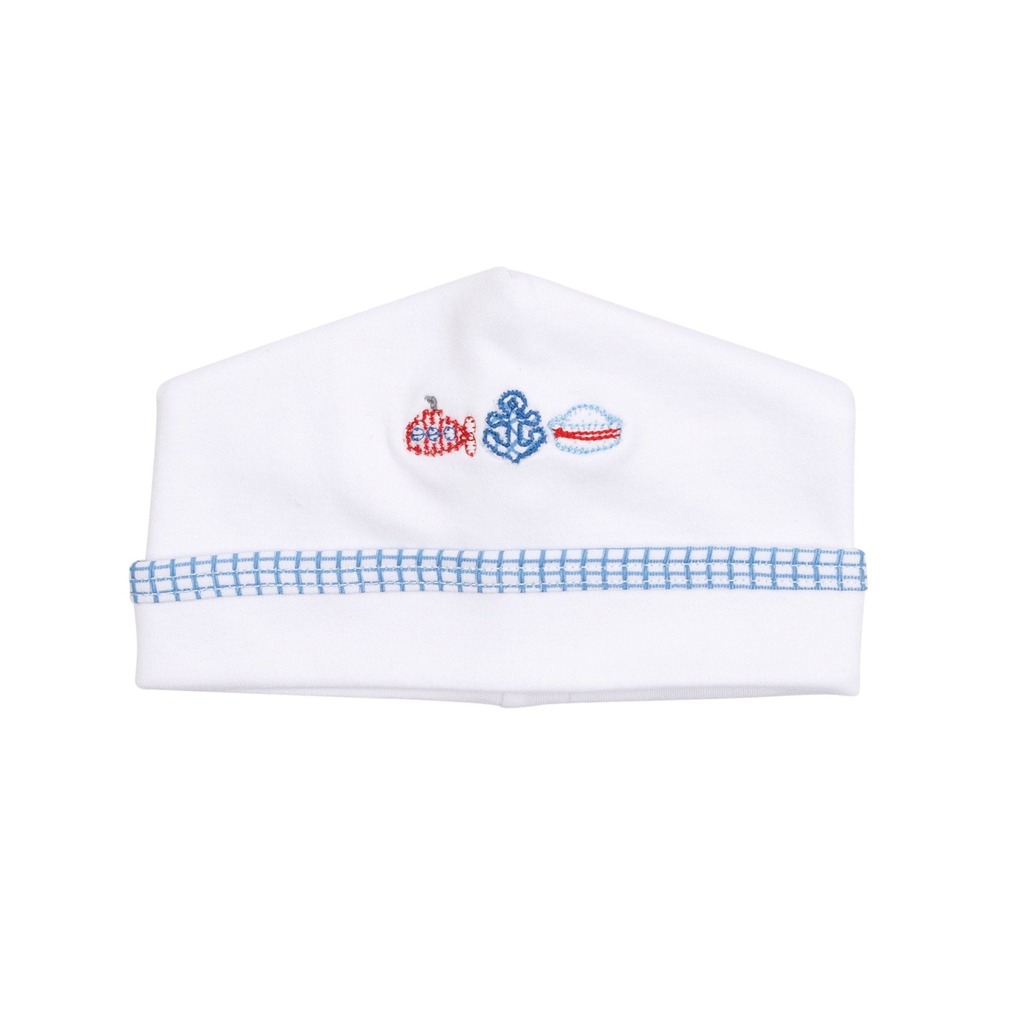 Little Skipper Applique Hat - Magnolia BabyHat