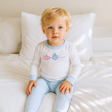  Little Skipper Applique Long Pajamas - Magnolia BabyLong Pajamas