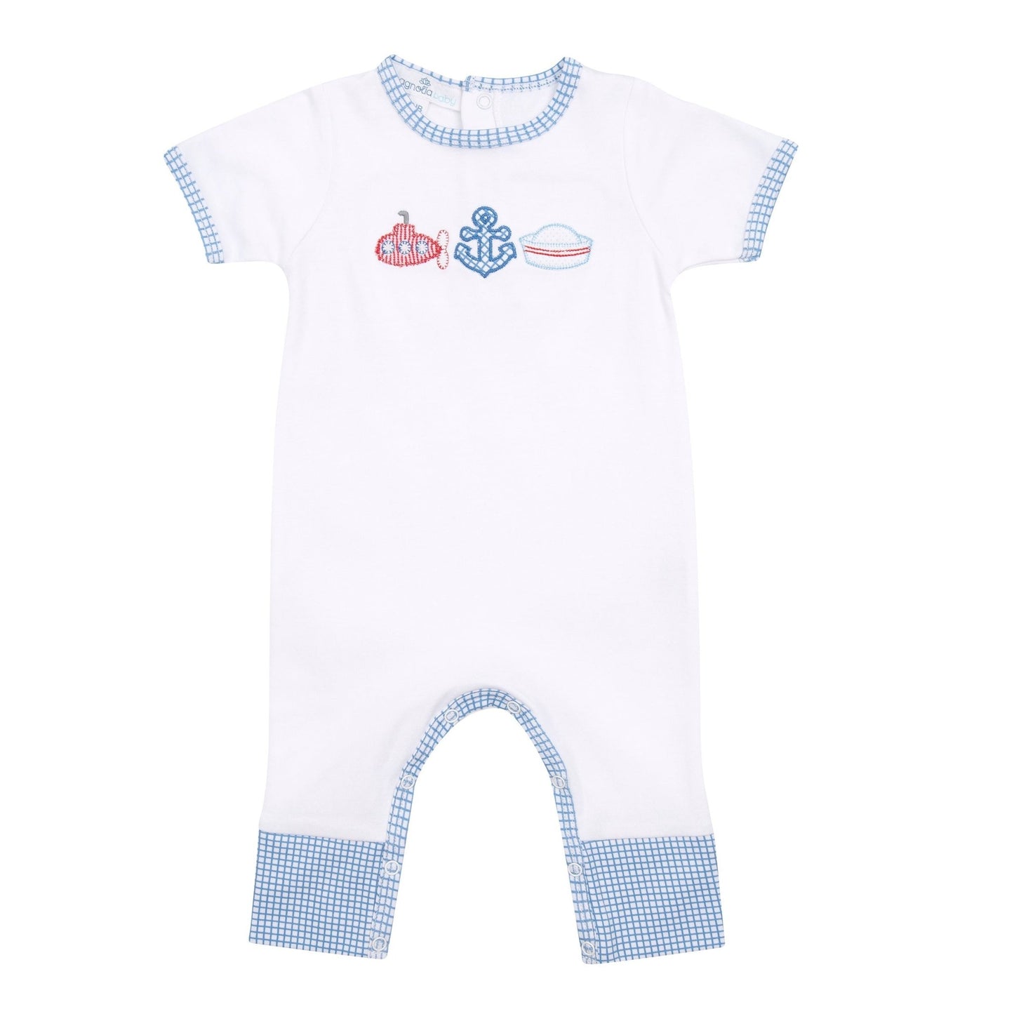 Little Skipper Applique Playsuit - Magnolia BabyPlaysuit