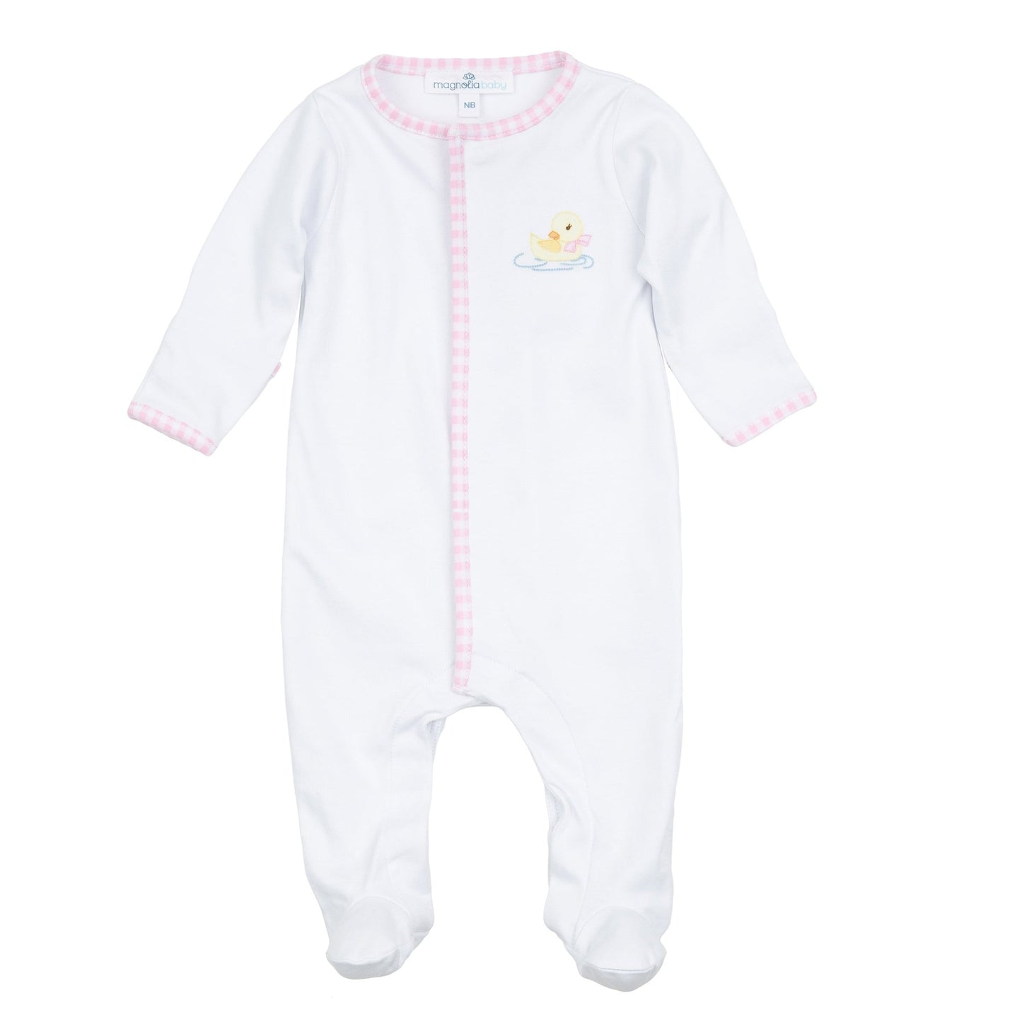 Little Waddlers Footie - Pink - Magnolia BabyFootie