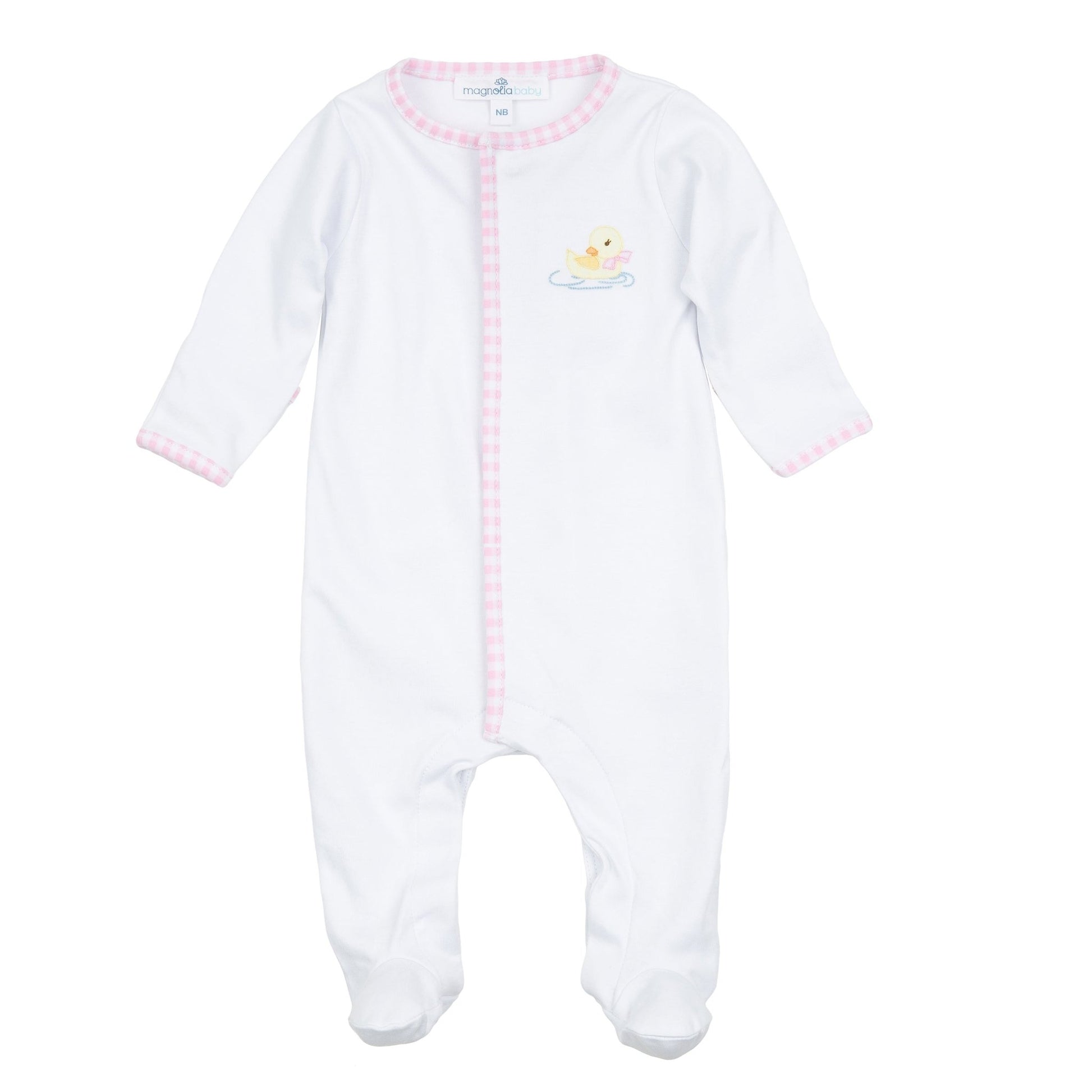 Little Waddlers Footie - Pink - Magnolia BabyFootie