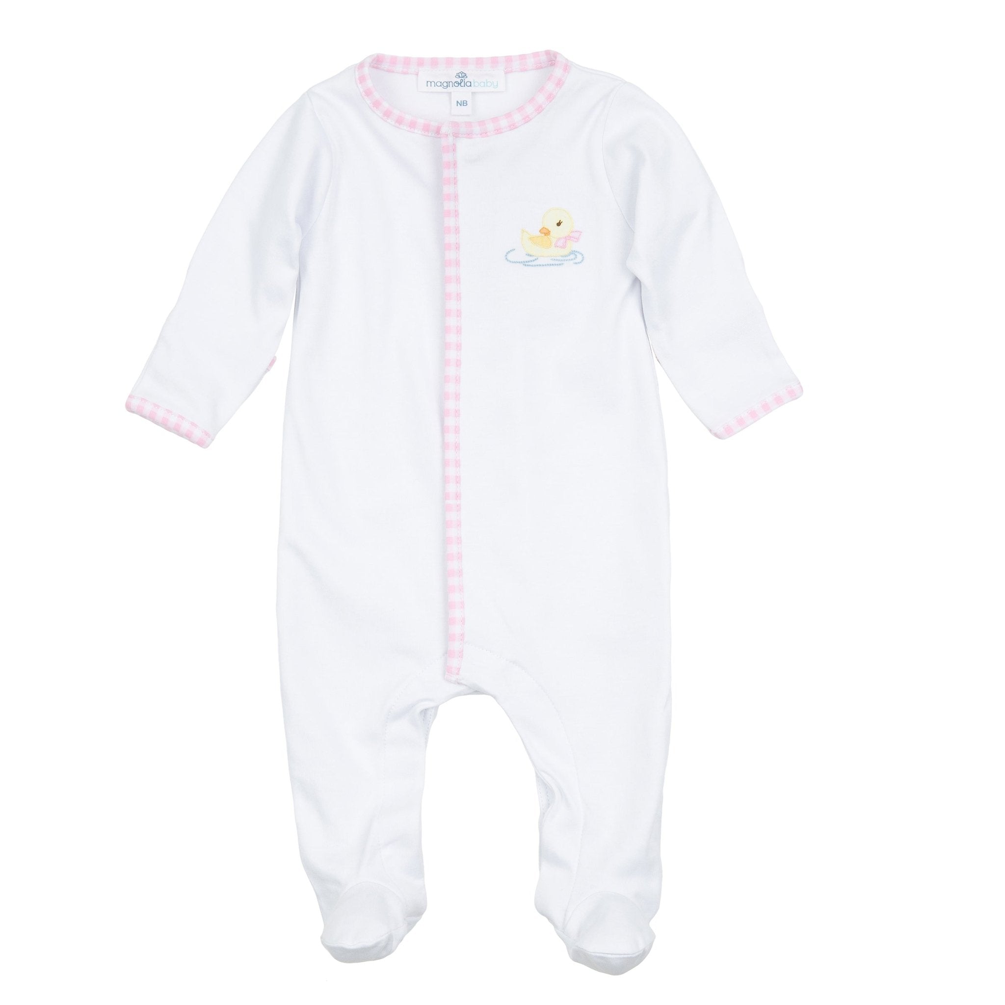 Little Waddlers Footie - Pink - Magnolia BabyFootie